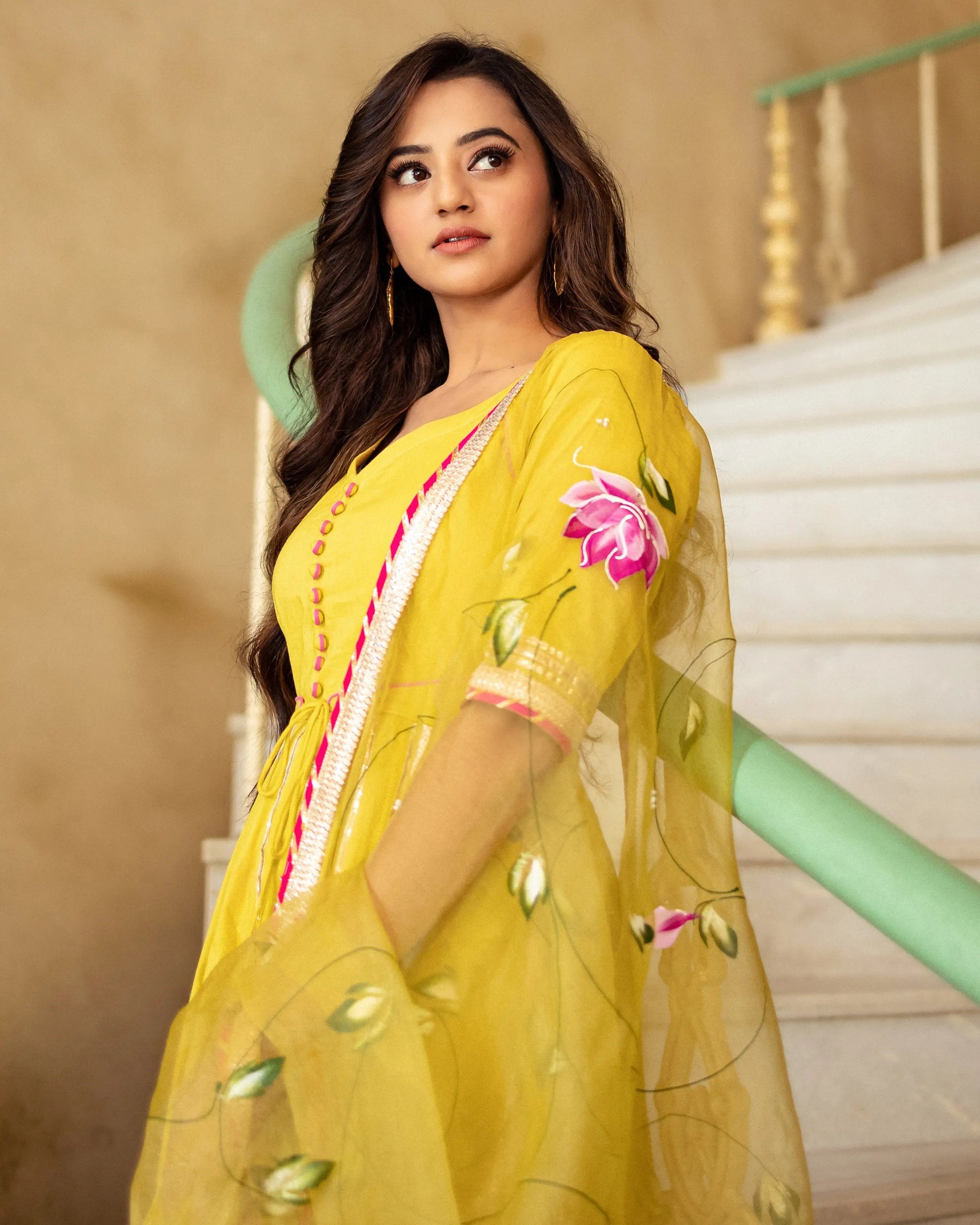 Dhanyasri Handpainted Suit Set My Store