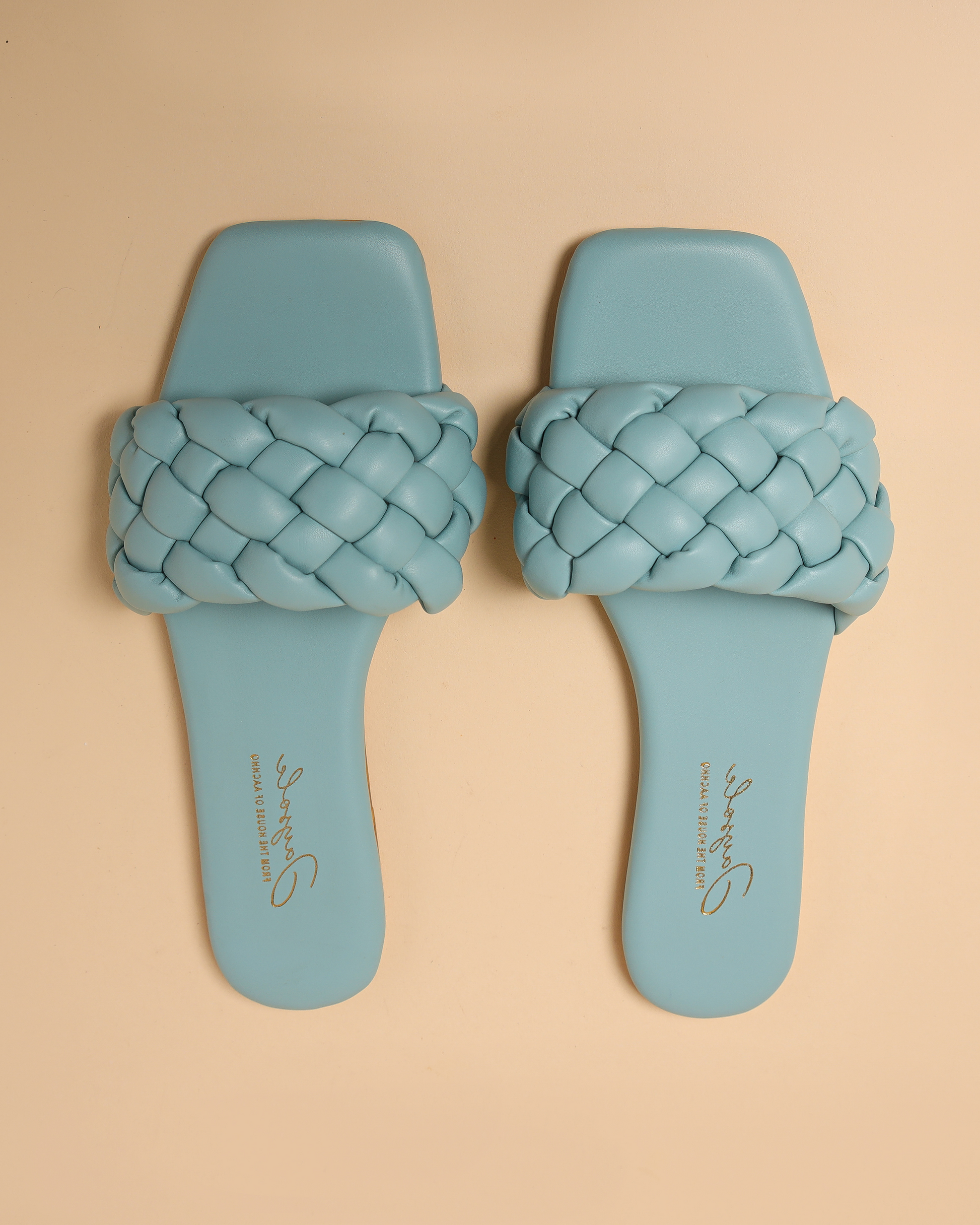 Coastal Shade Braided Slides My Store