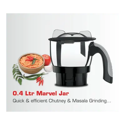 Vidiem Eva Prime 750W Mixer Grinder - 3 Jars My Store