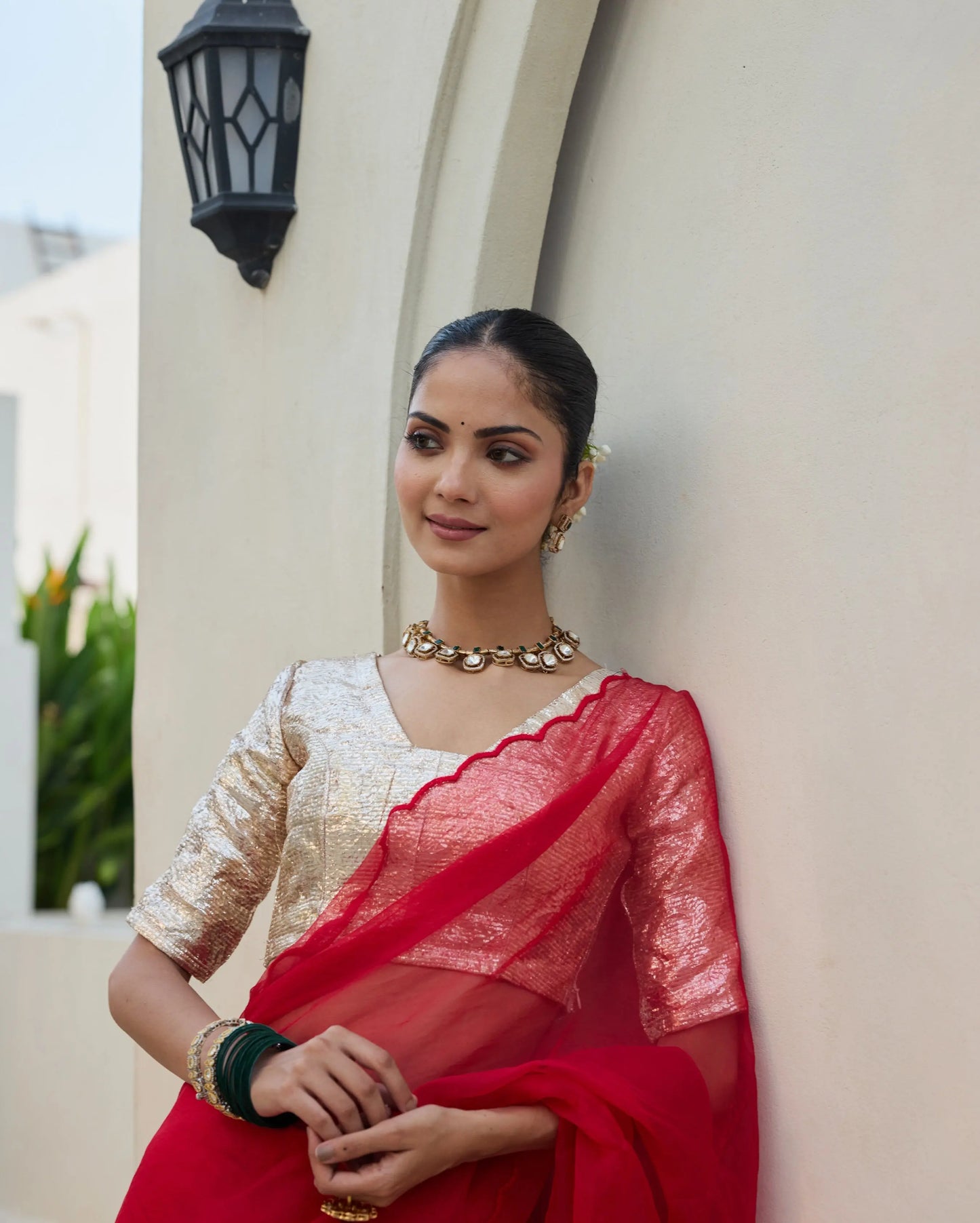 Mystic Silver Gota Blouse My Store