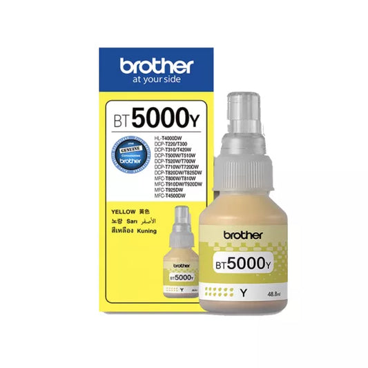 Brother Inkjet Ink Bottle BT5000 Yellow
