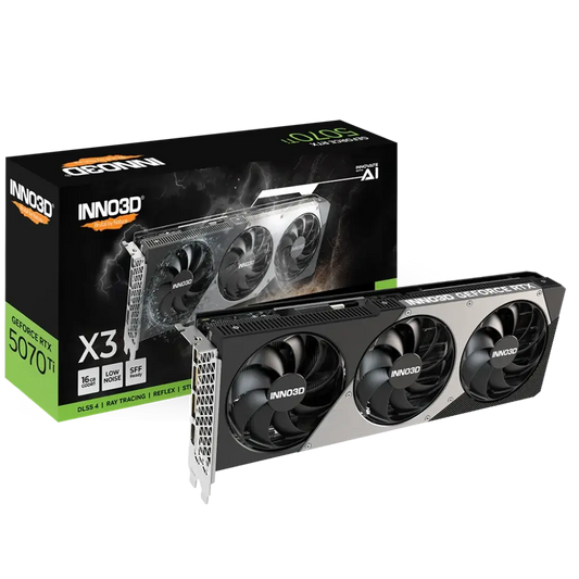INNO3D GeForce RTX 5070 TI X3 16GB GDDR7 Graphics Card