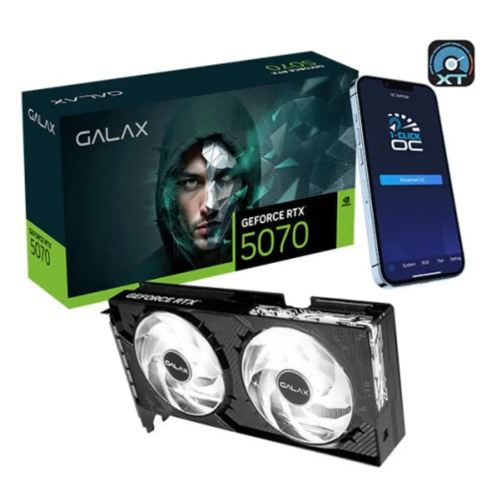 GALAX GeForce RTX 5070 1-Click OC 12GB GDDR7 192-bit Graphics Card