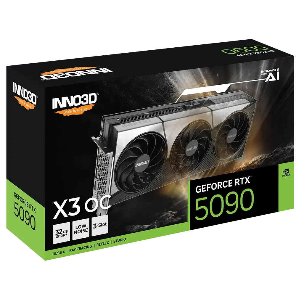 INNO3D GeForce RTX 5090 32G X3 OC GDDR7 Graphics Card