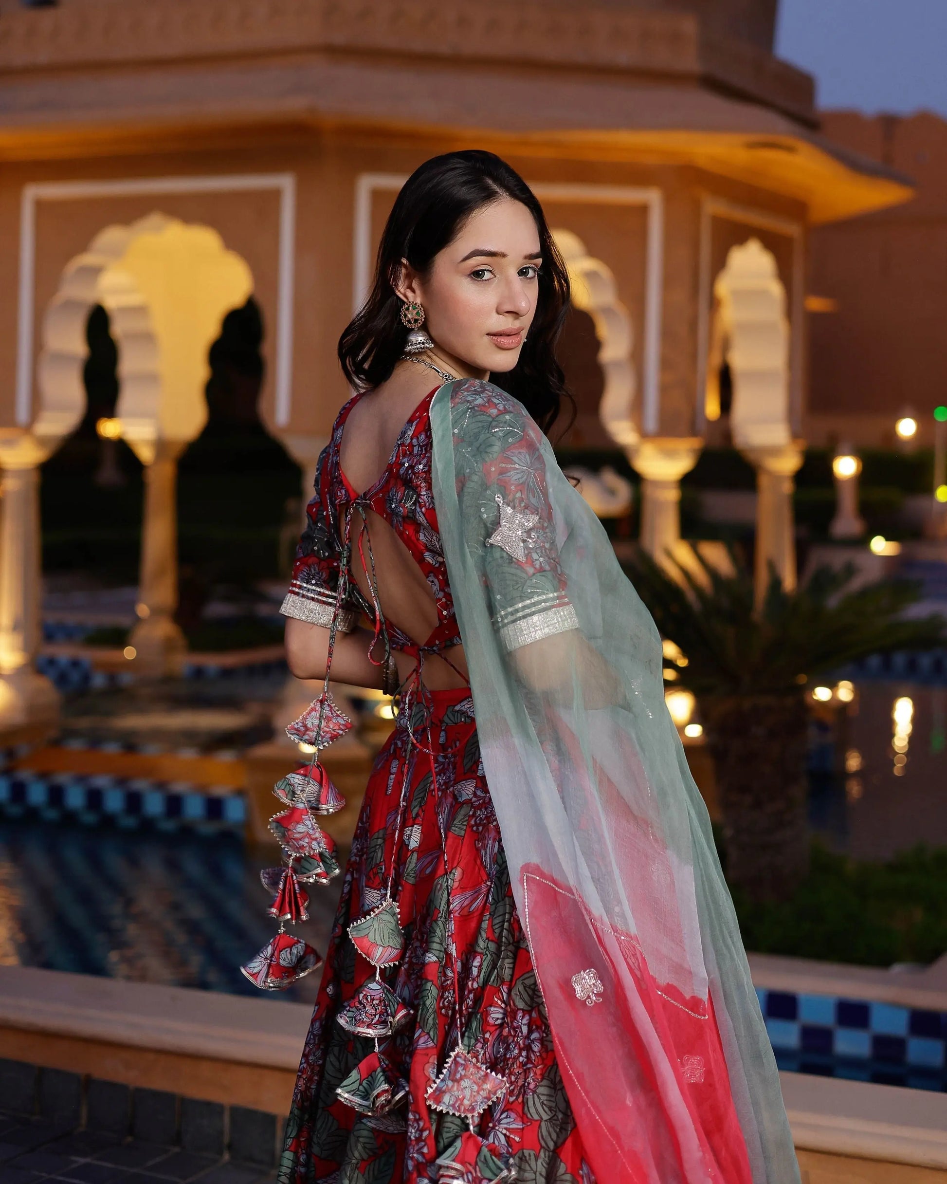 Vaani Chanderi Lehenga Set My Store