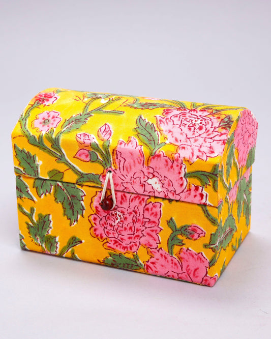 Golden Spice Treasure Chest Jewellery Box My Store