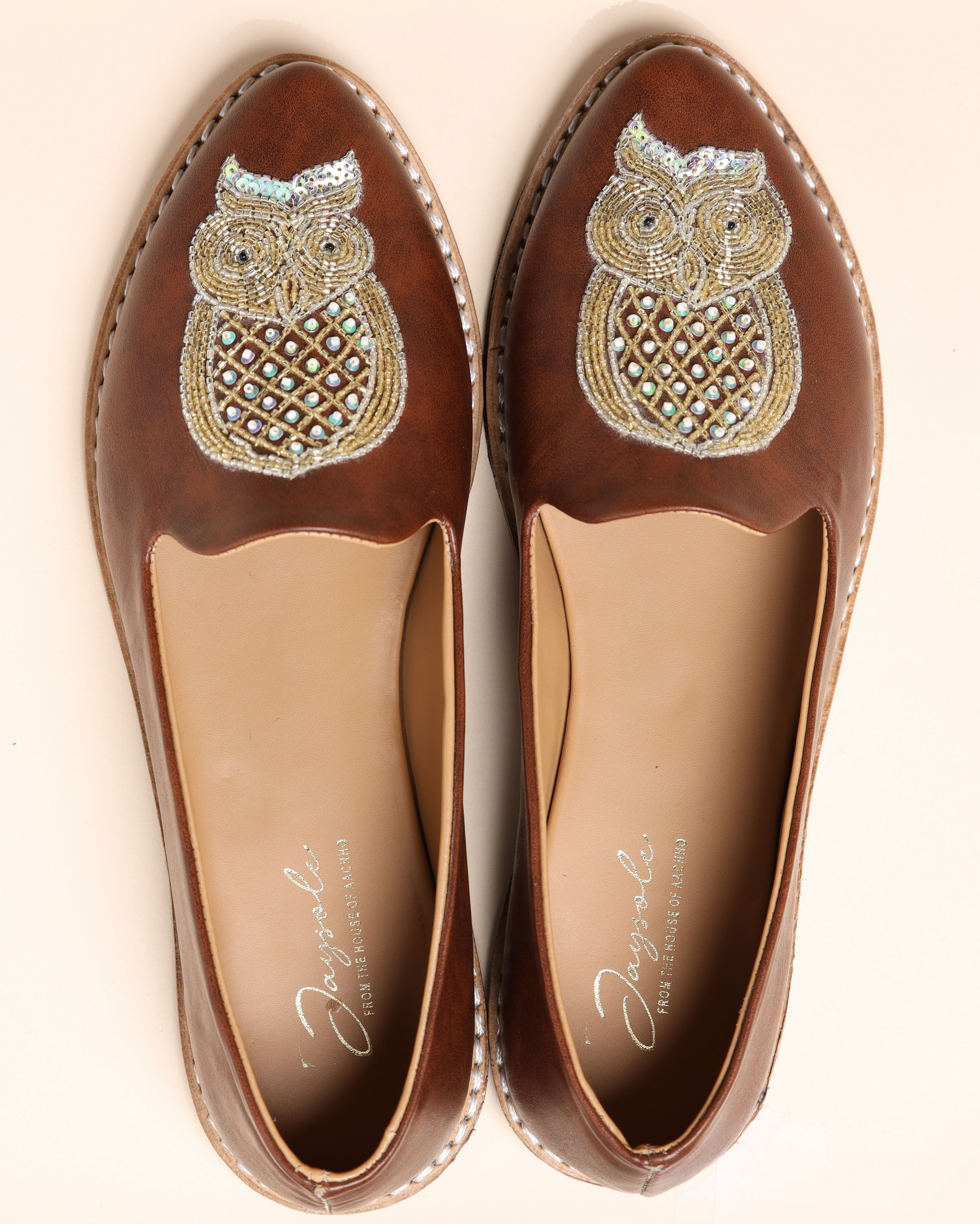 Misty Jade Handcrafted Loafers My Store