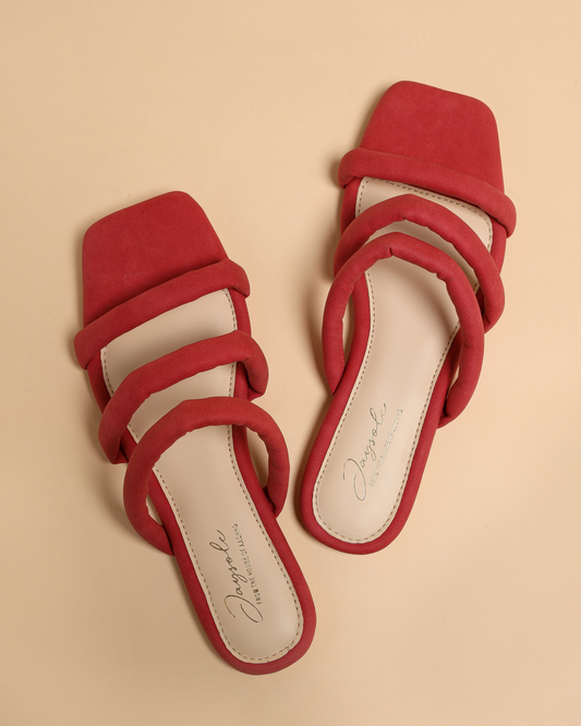 Jazzy Love Trio Suede Flats My Store