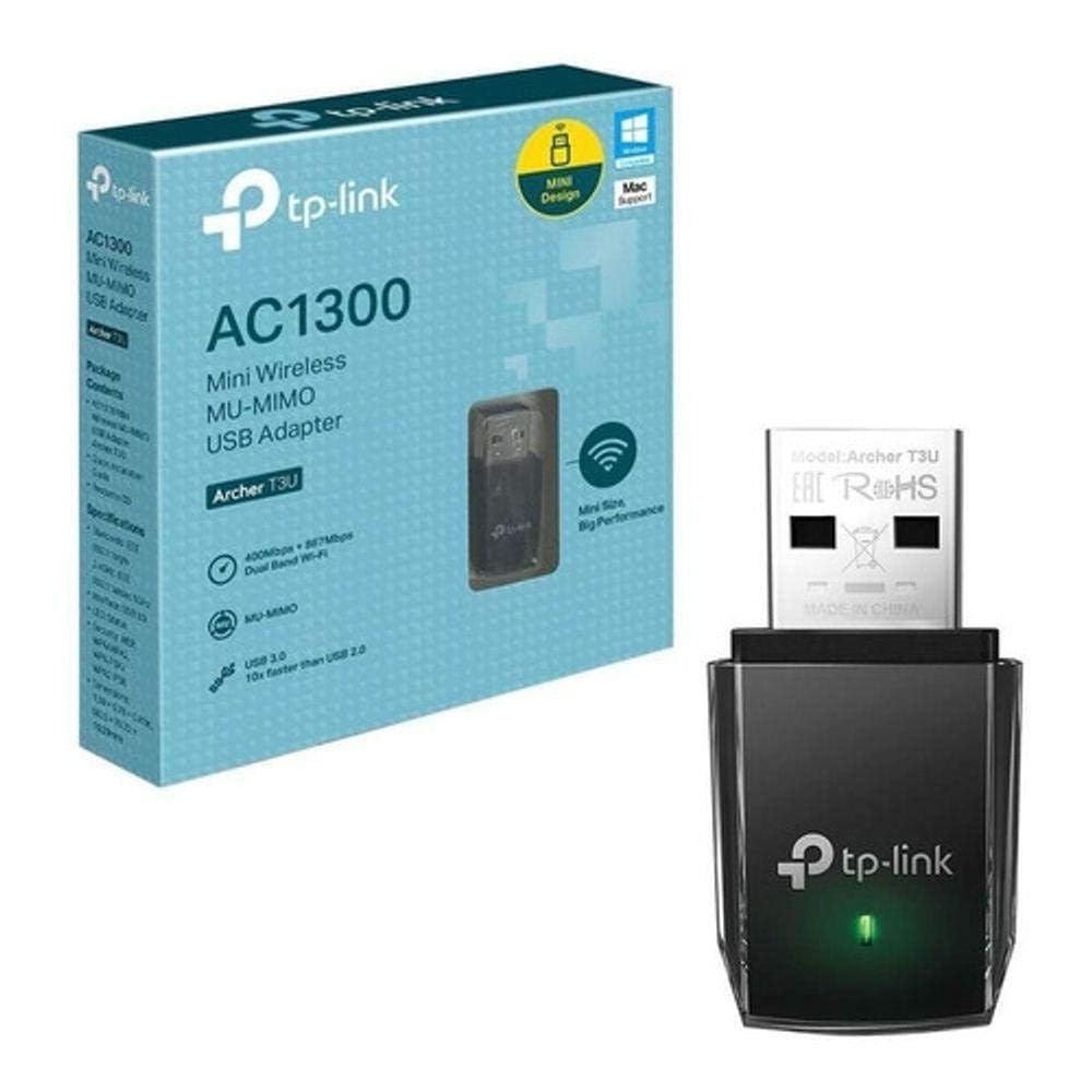 TP-Link Archer T3U AC1300 Mini Wireless MU-MIMO USB Adapter