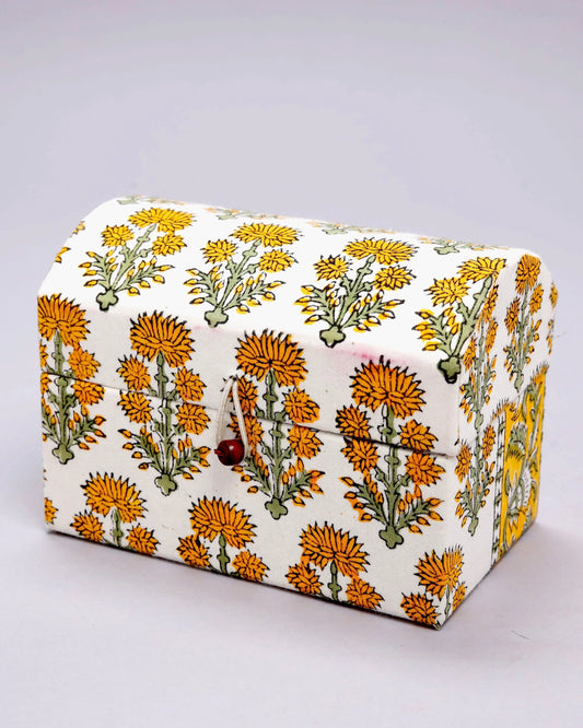 Honey Gold Treasure Chest Jewellery Box My Store