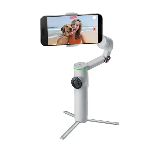 Insta360 AI Tracking Phone Gimbal Stabilizer Flow 2 Pro Stone Gray