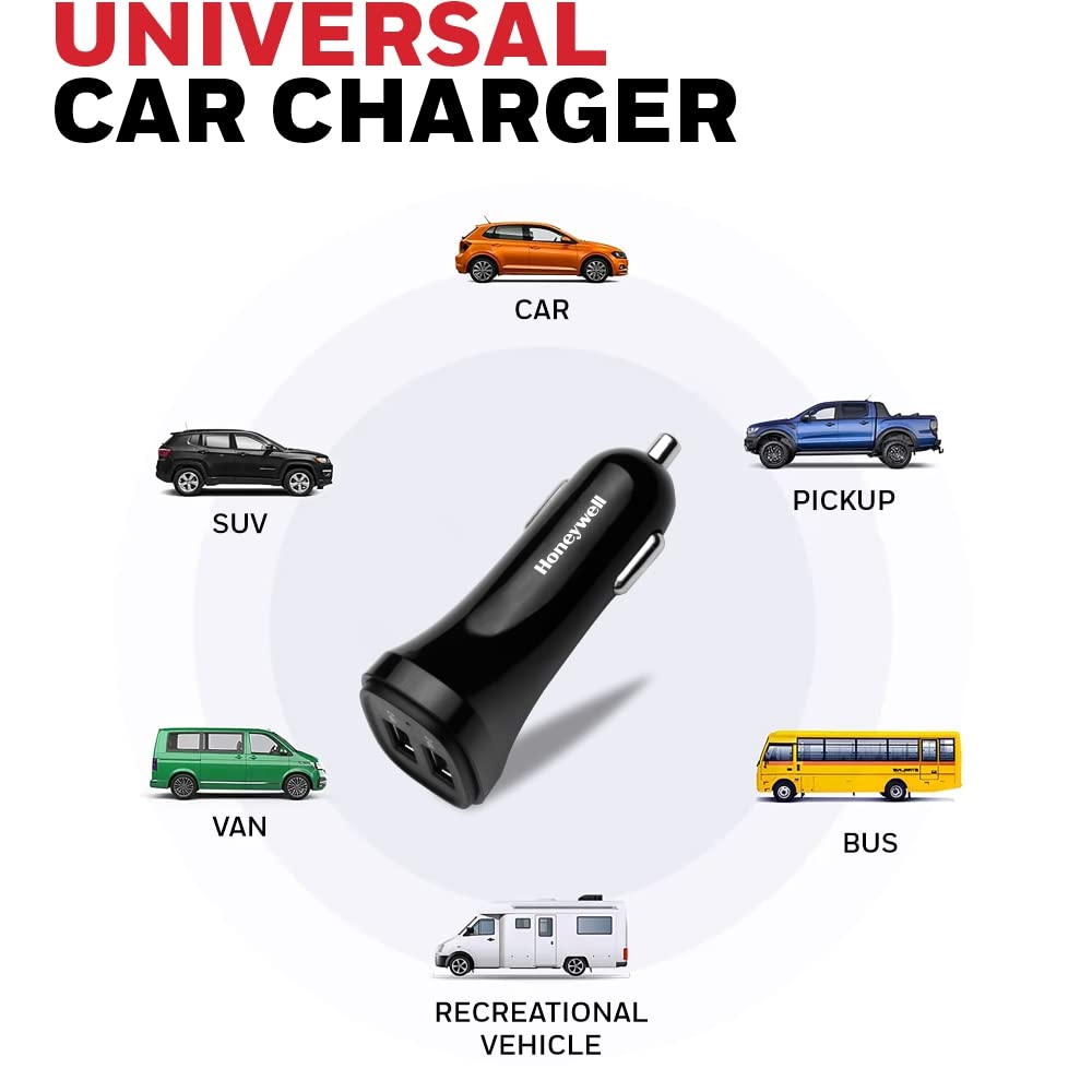 HONEYWELL MICRO CLA 4.8AMP CHARGER WITH 2 USB