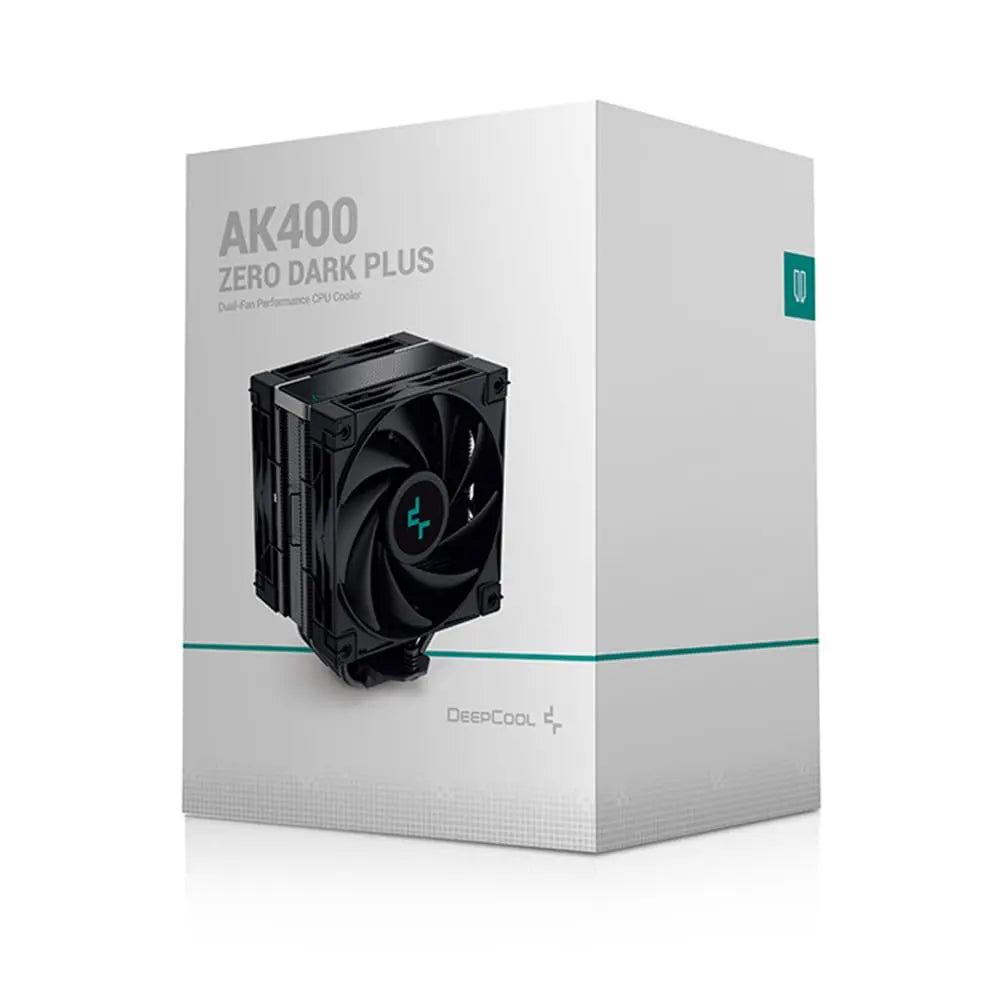 Deepcool AK400 ZERO DARK PLUS CPU Air Cooler CPU Fan - Black