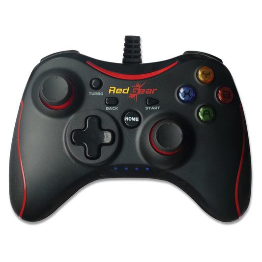 Redgear Pro Series Wired Gamepad Plug and Play Support for All PC Games Supports Windows/8/8.1/10