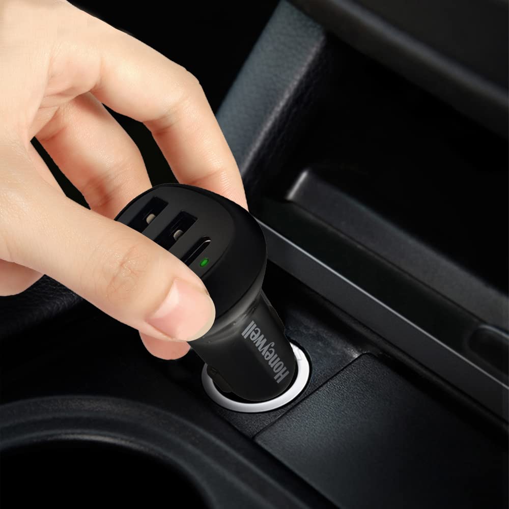 HONEYWELL MICRO CLA 36W PD CAR CHARGER WITH TYPE C CABLE