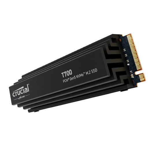 Crucial T700 1TB M.2 NVMe Gen5 Internal SSD With Heatsink My Store
