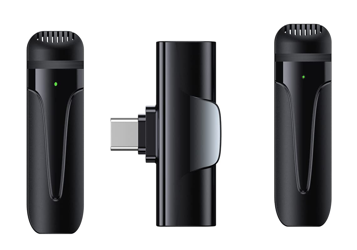 Digitek Wireless microphone DWM 003 - 2 Transmitter Units 1 Receiver with Type C Connectivity