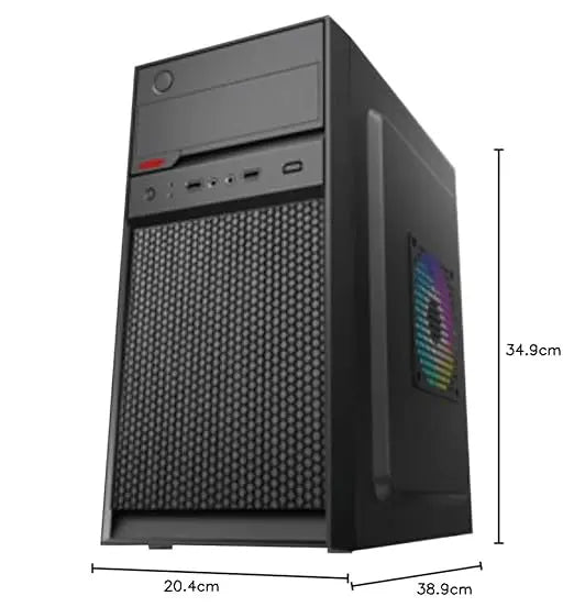 Foxin Anthony Desktop Computer Case with 500W power Supply