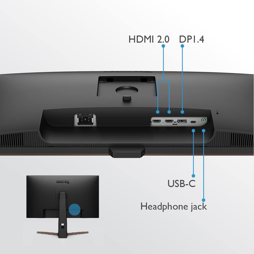 BenQ EW2880U 28 inch(71cm) Premium HDR IPS 4K Bezel-Less Monitor with Remote Control- Eye Care