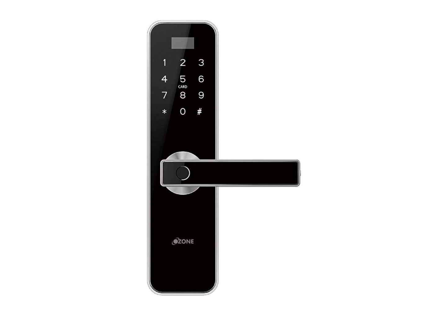 Ozone Smart Digital Door Lock Morphy M Fingerprint Access, Electronic Locking System Black  OZ-FDL-02 STD