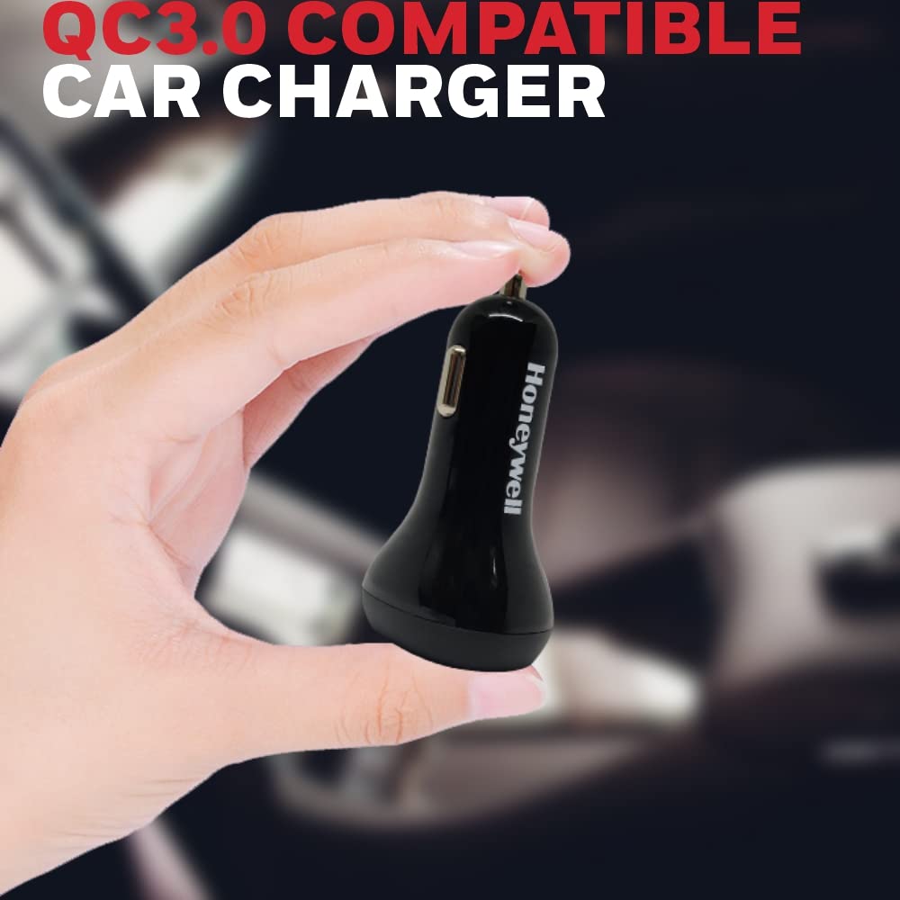 HONEYWELL MICRO CLA 36W PD CAR CHARGER WITH TYPE C CABLE