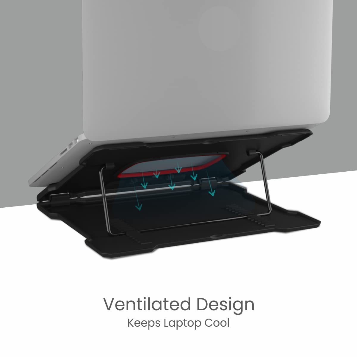 Portronics My Buddy Hexa 4 Portable Laptop Stand