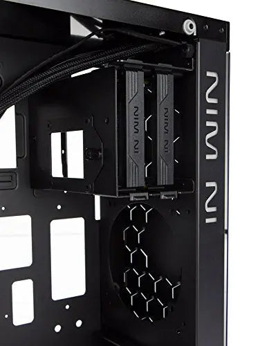 InWin Infinity 805 Tempered Glass Compact ATX Mid-Tower Computer Case Cabinet - Black