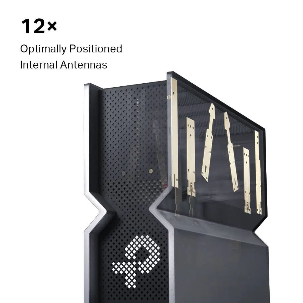 TP-Link Archer BE900 V2 BE24000 Quad-Band LED Screen Easy Mesh Wi-Fi 7 Router