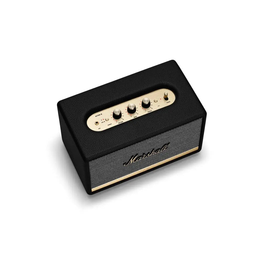 Marshall Acton II Wireless Bluetooth Powered Speaker (Black), 15 Watts