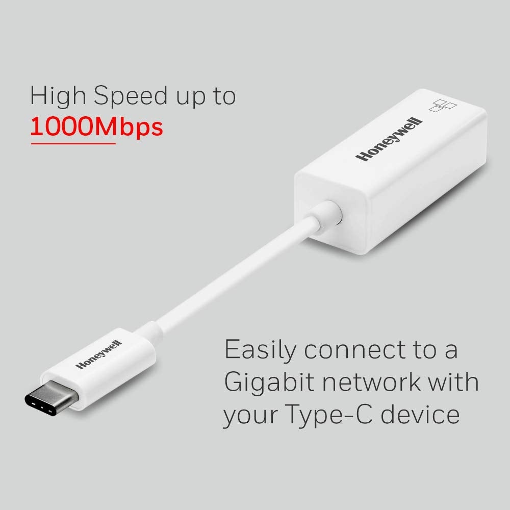 Honeywell Type C TO Gigabit Ethernet Adaptor