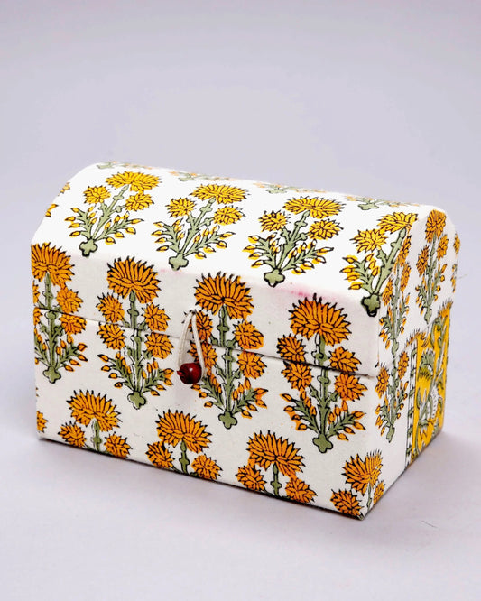 Honey Gold Treasure Chest Jewellery Box My Store