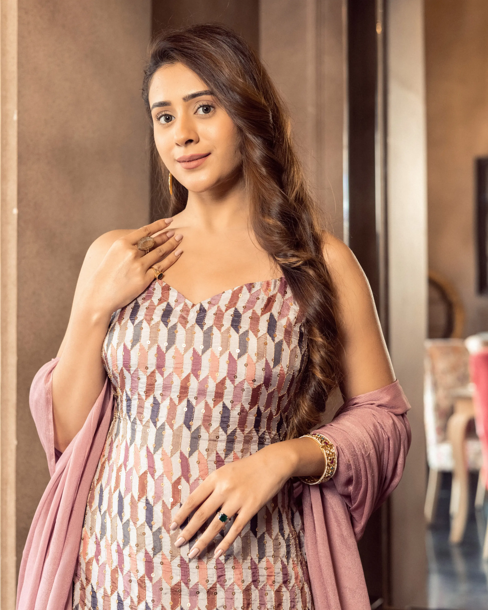 Maryam Georgette Sharara Set My Store