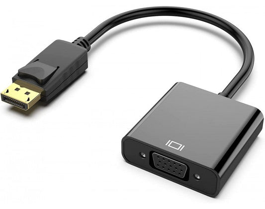 Ranz Display Port To Vga Converter Male To Female DP to VGA