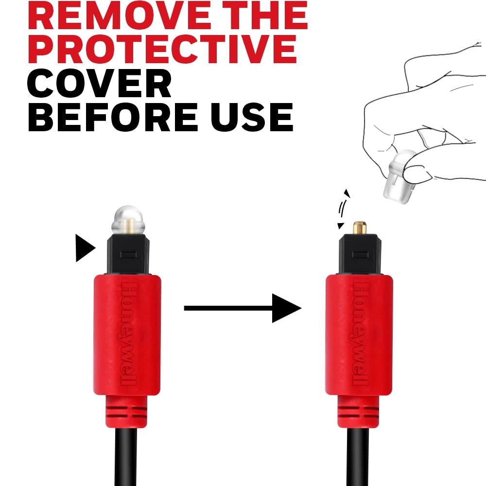 Honeywell Digital Optical Cable 2 meter 24K Gold Plated Connectors