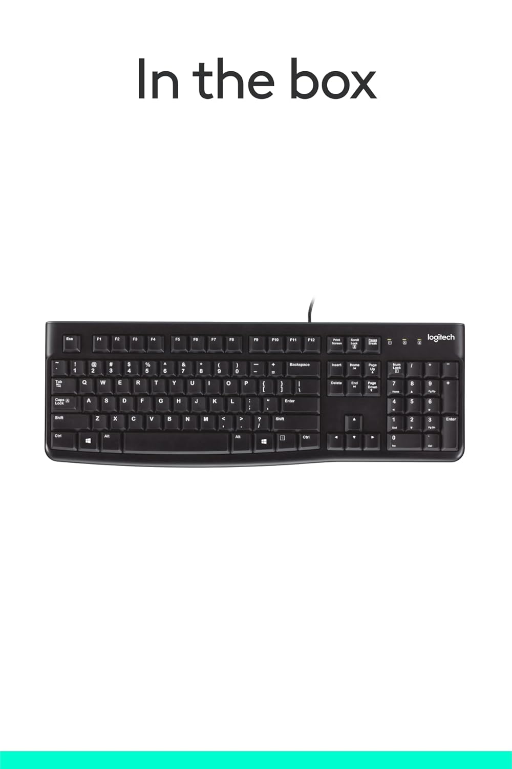 Logitech Wired Keyboard K120