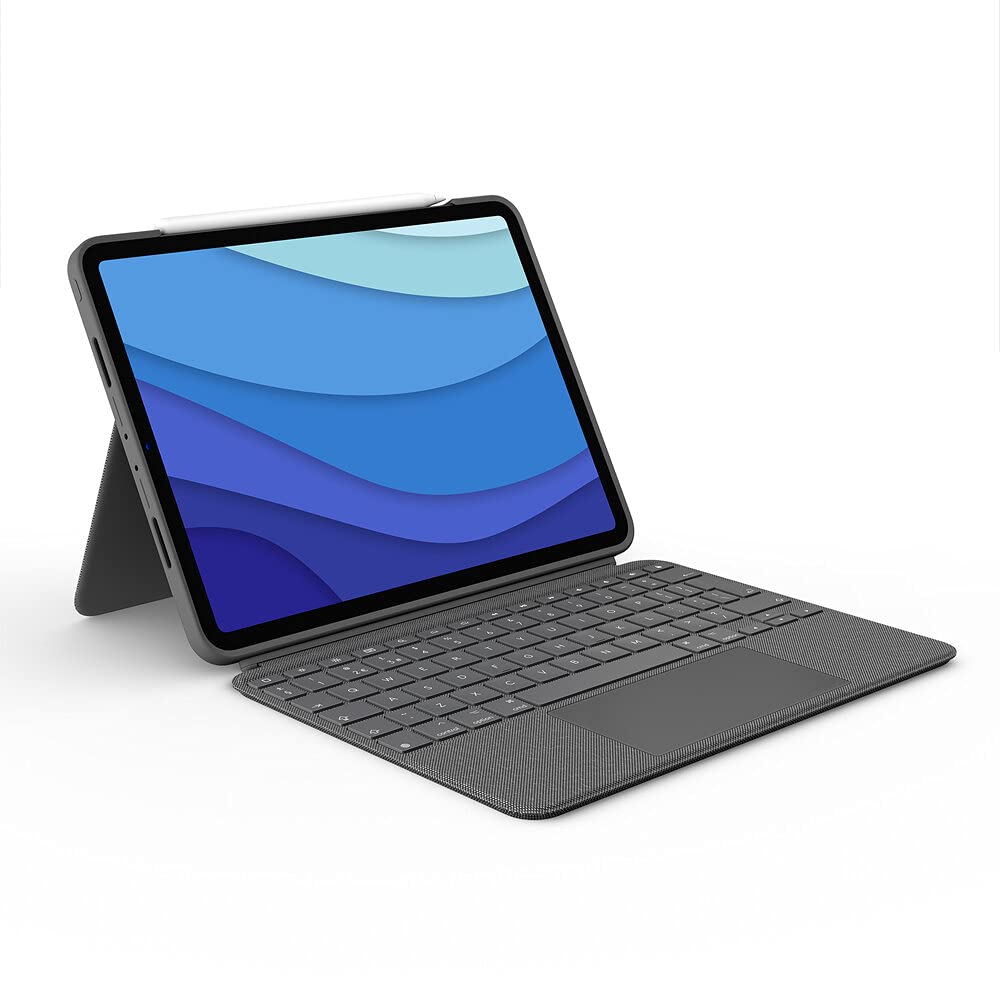 Logitech Combo Touch Detachable 10Th Gen Ipad Keyboard Case with Large Precision Trackpad