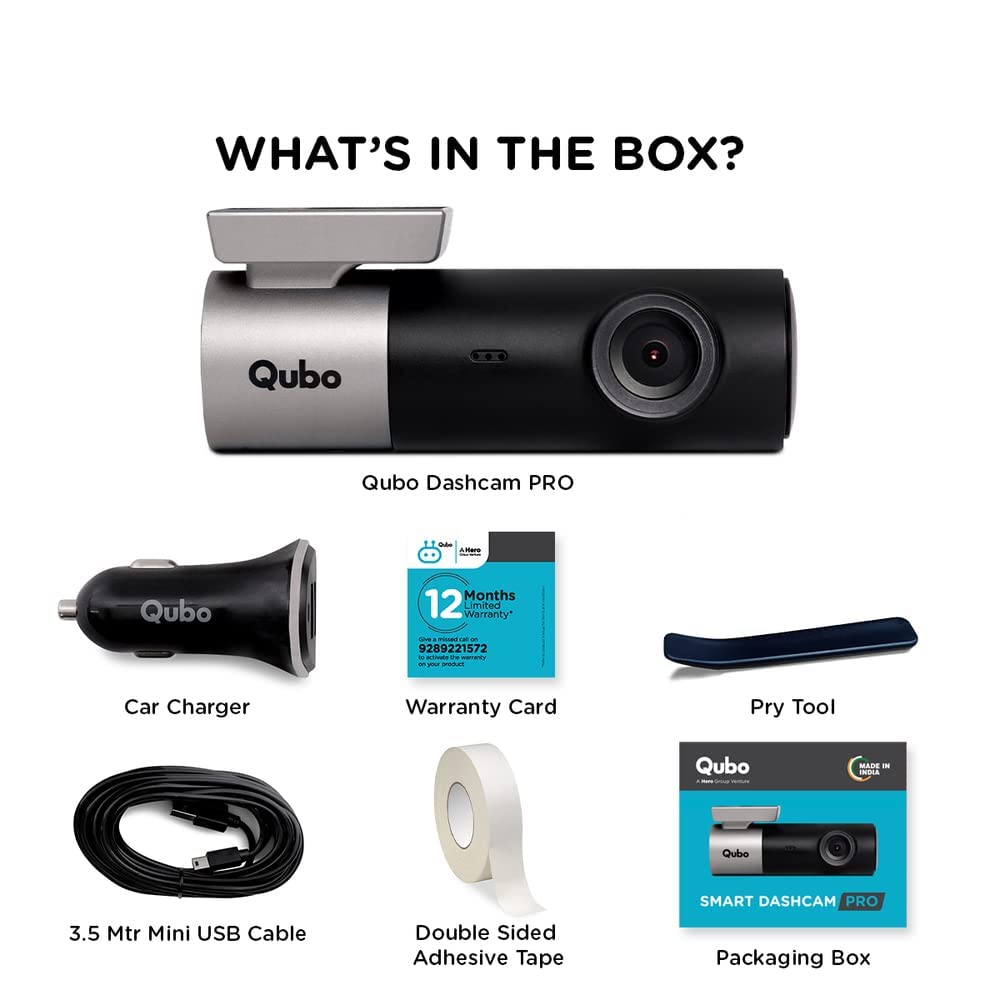 Qubo Smart Dashcam Pro NG-HCASV001