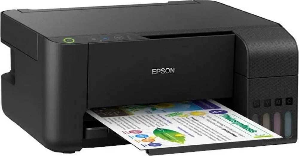 Epson Ink Tank Color Printer A4 L3250 Print Scan Copy Wi-Fi 4 Colour