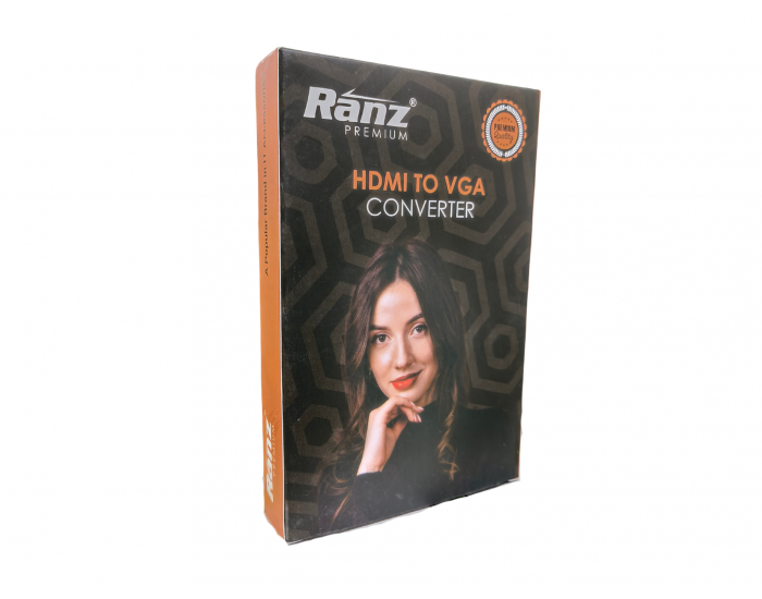 Ranz Hdmi To Vga (MALE TO FEMALE) CONVERTER