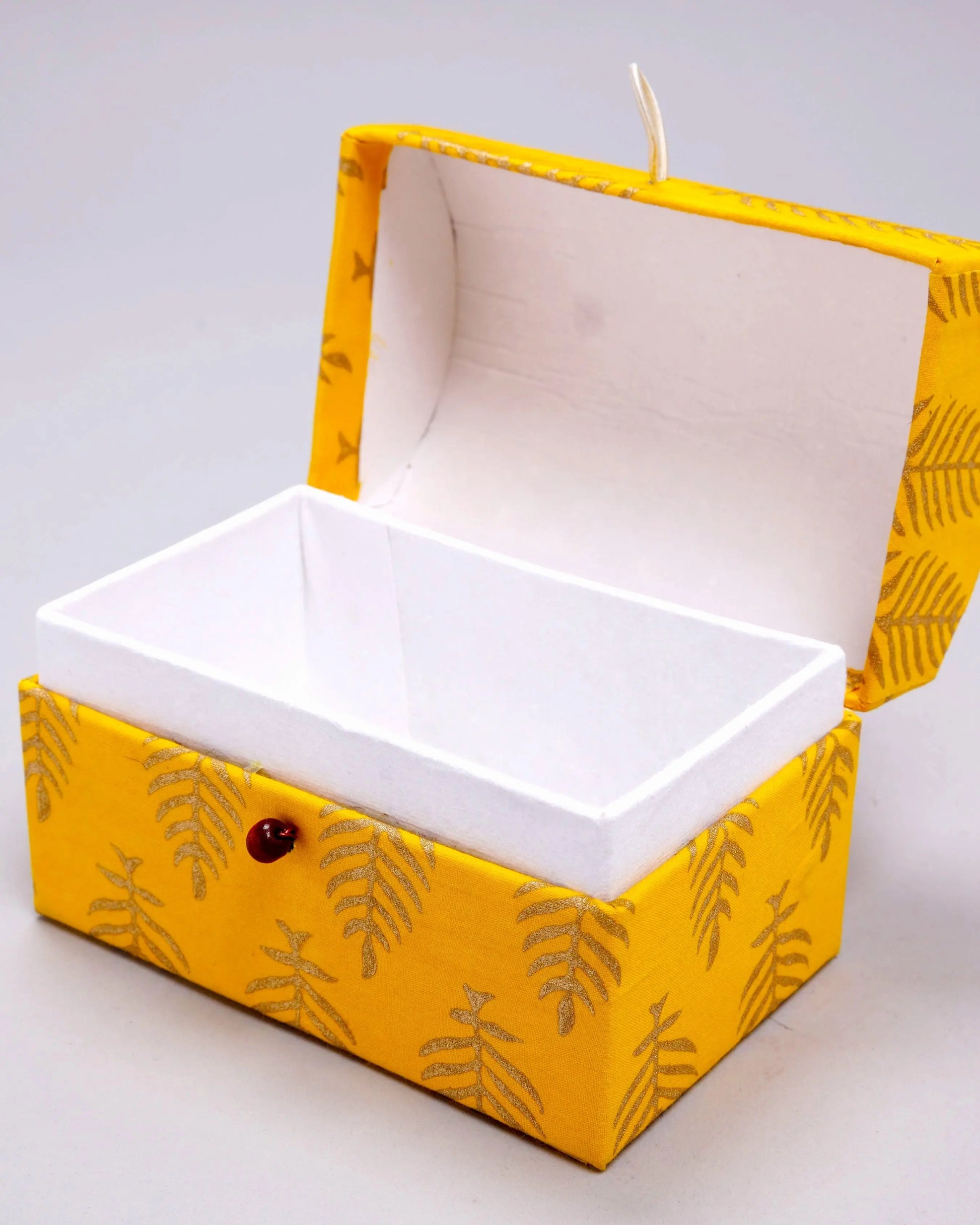 Bright Gold Treasure Chest Jewellery Box My Store
