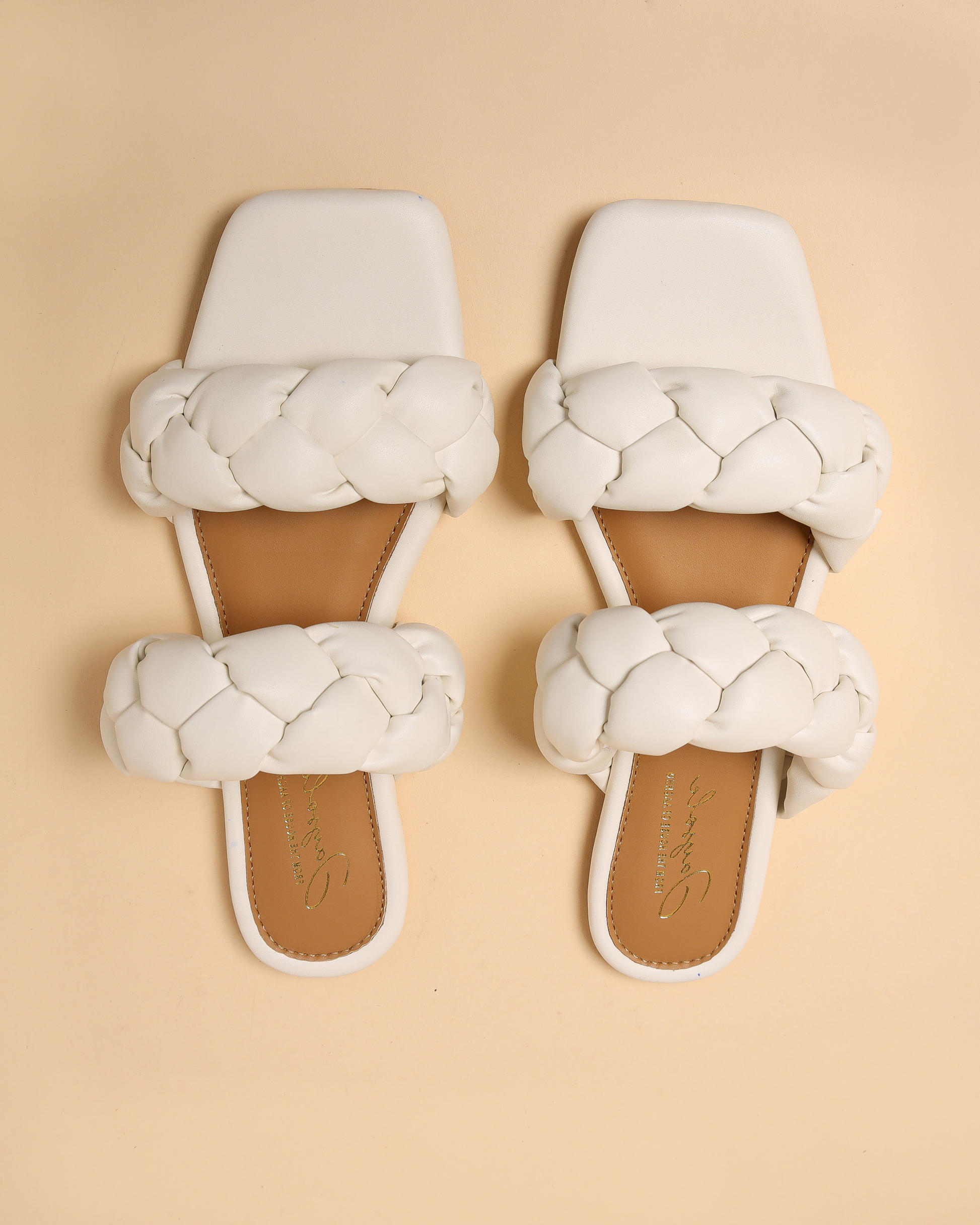 Sugar Swizzle Braided Flats My Store