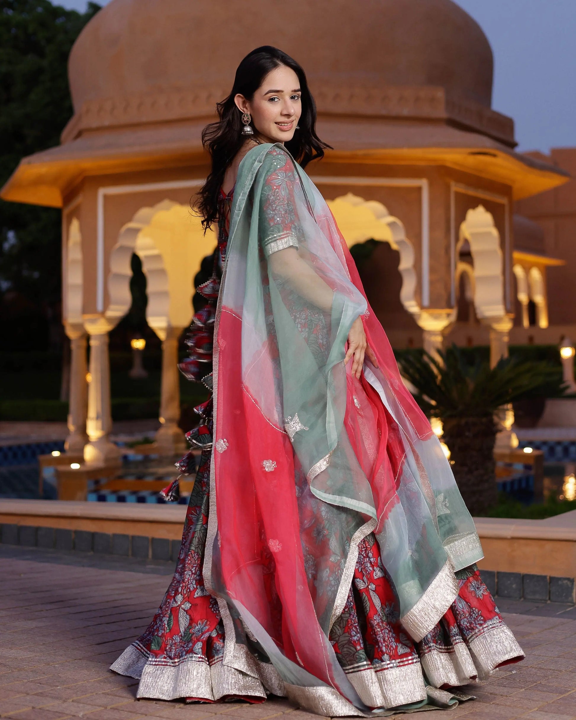 Vaani Chanderi Lehenga Set My Store