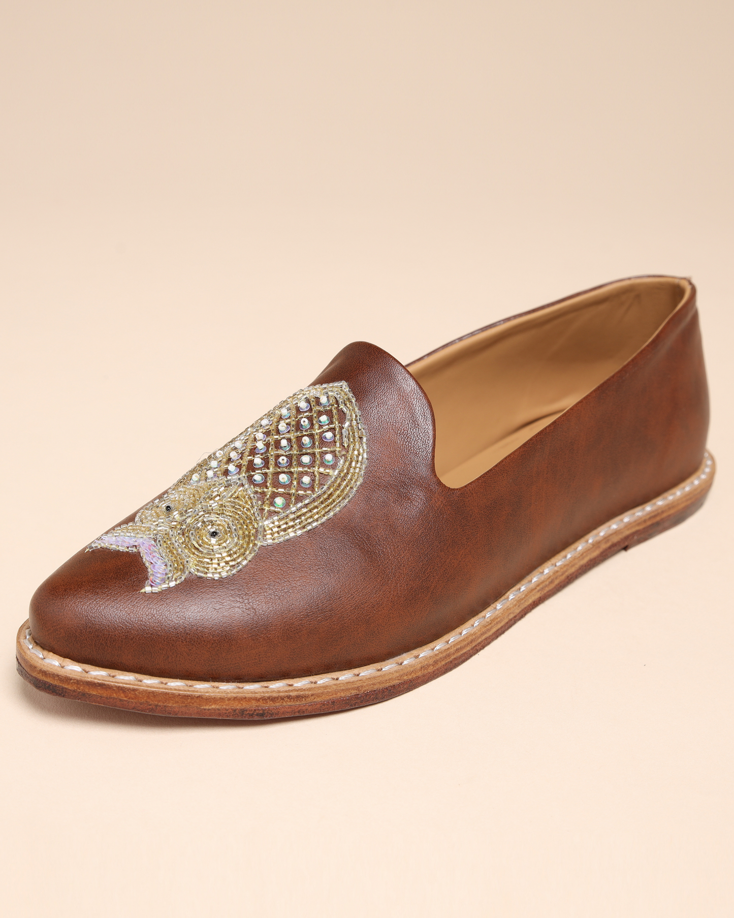 Misty Jade Handcrafted Loafers My Store