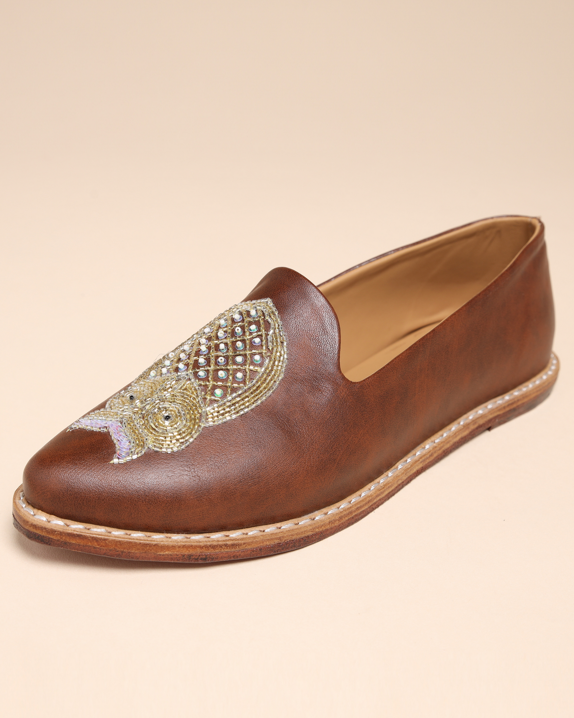 Misty Jade Handcrafted Loafers My Store
