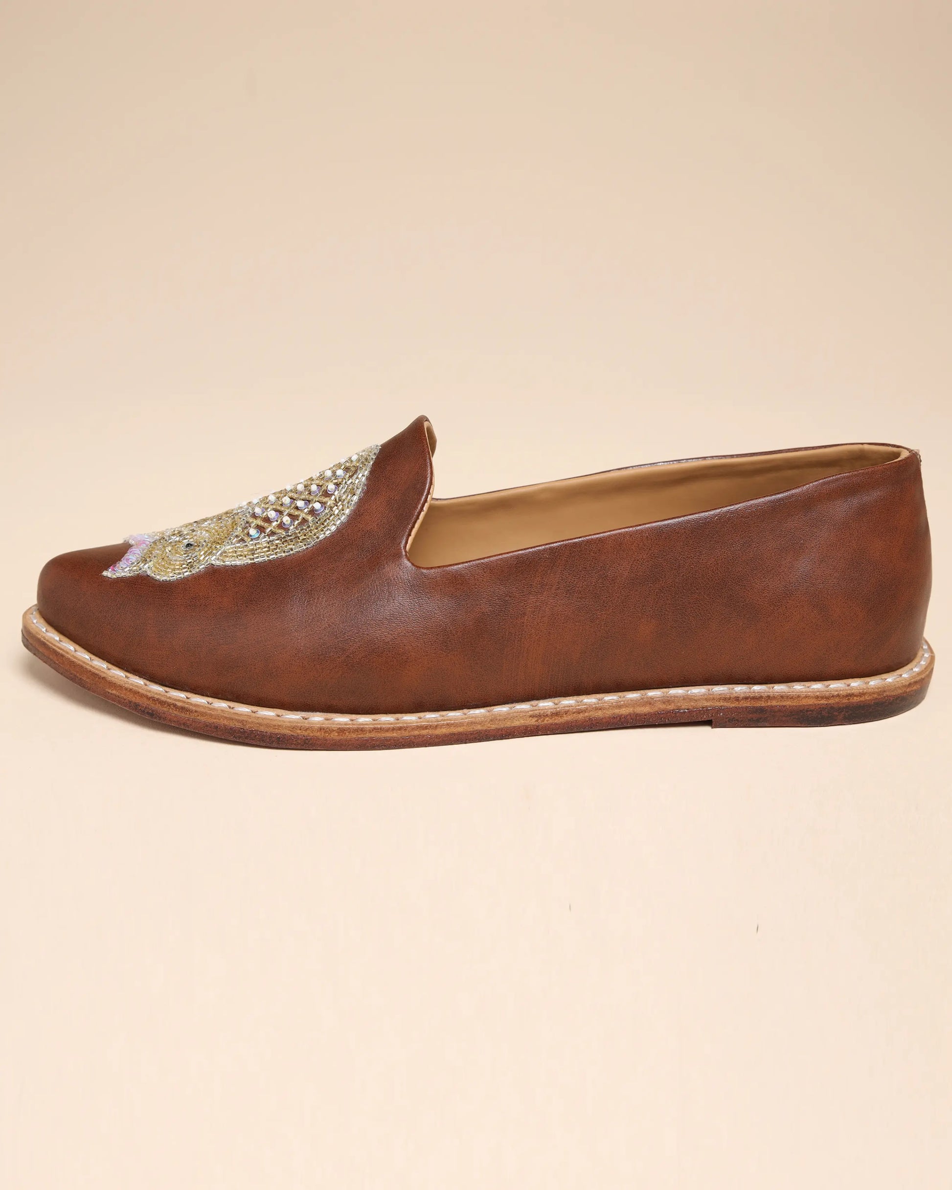 Misty Jade Handcrafted Loafers My Store