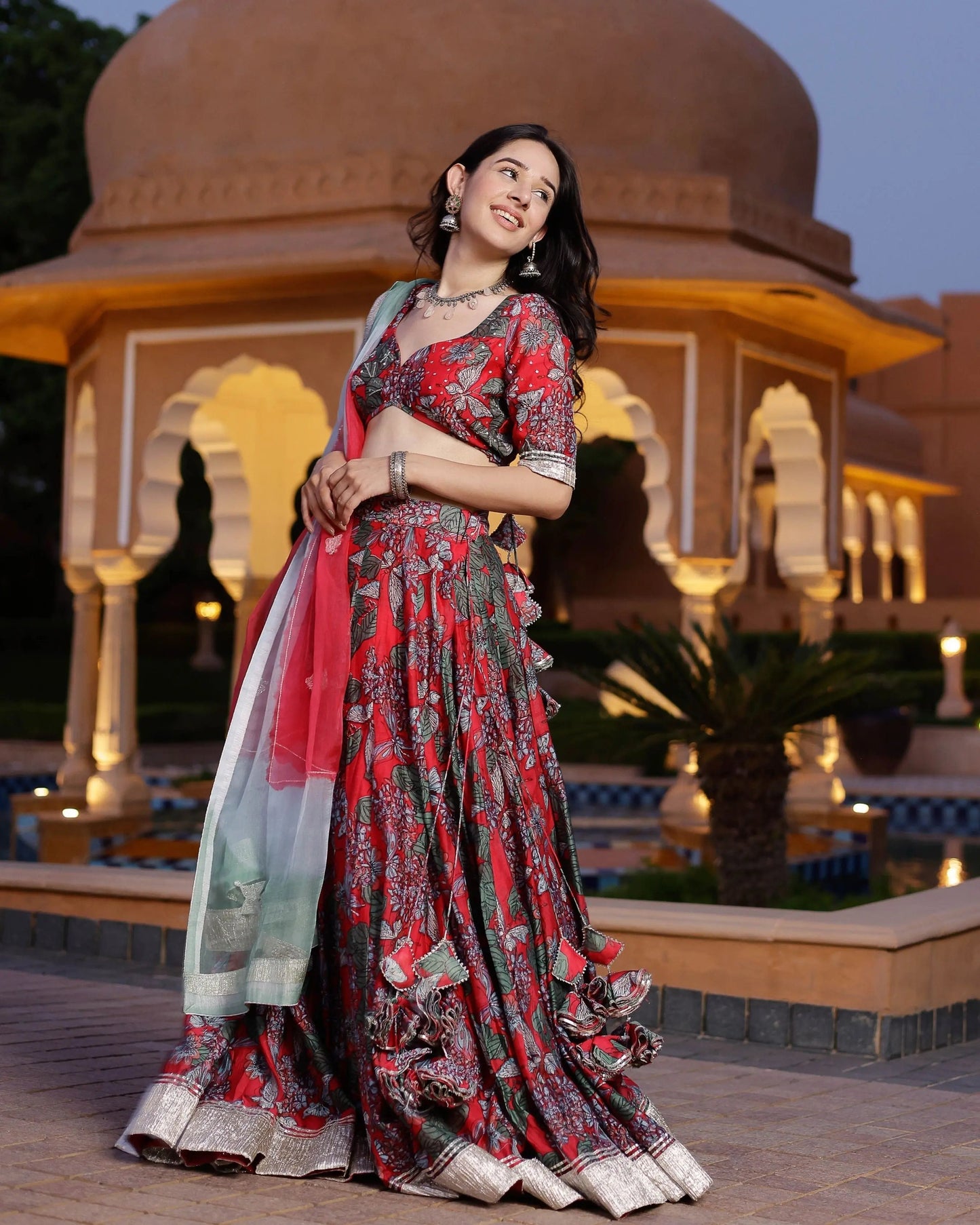 Vaani Chanderi Lehenga Set My Store