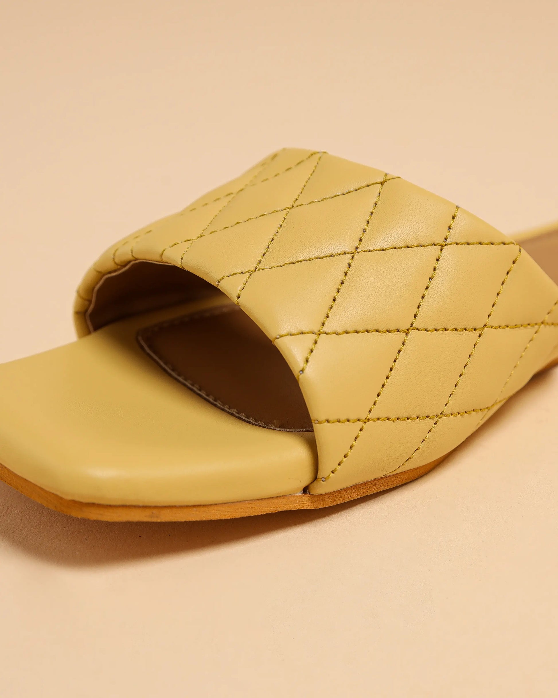 Summer Melon Quilted Slides My Store