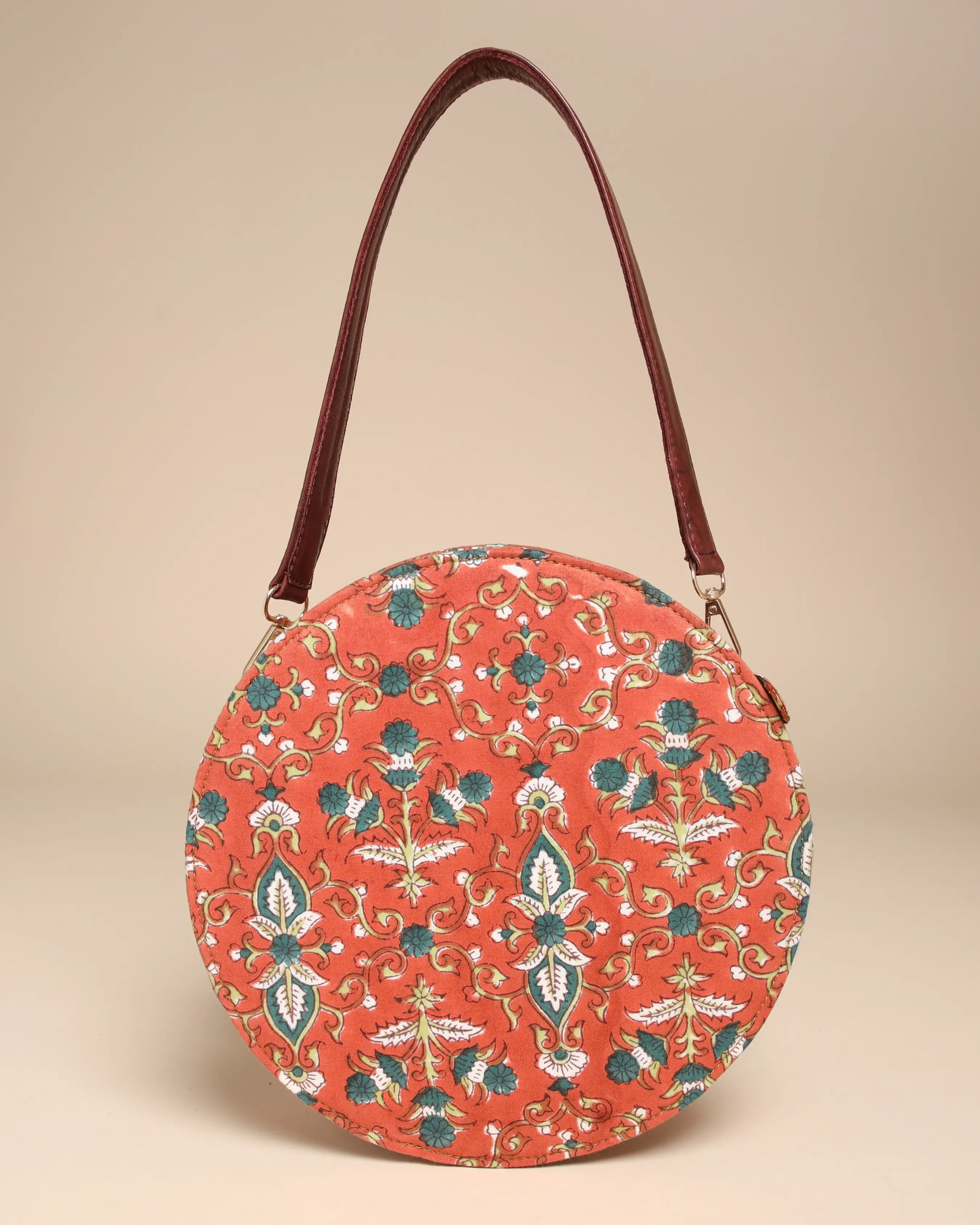 Sienna Cotton Blockprinted Sling Bag My Store