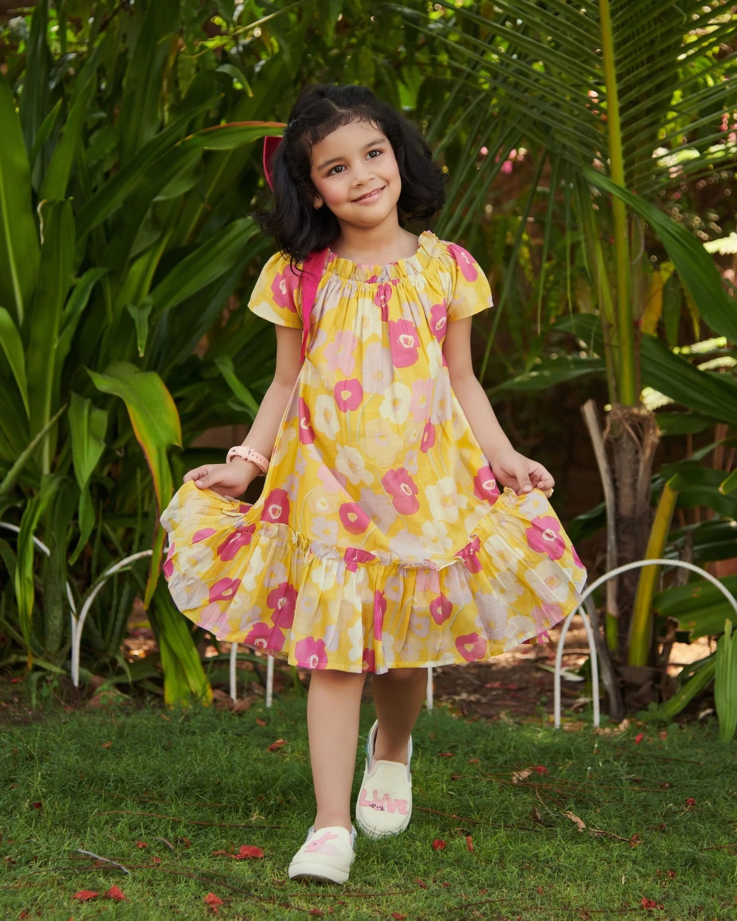 Mellow Chanderi Tier Dress My Store