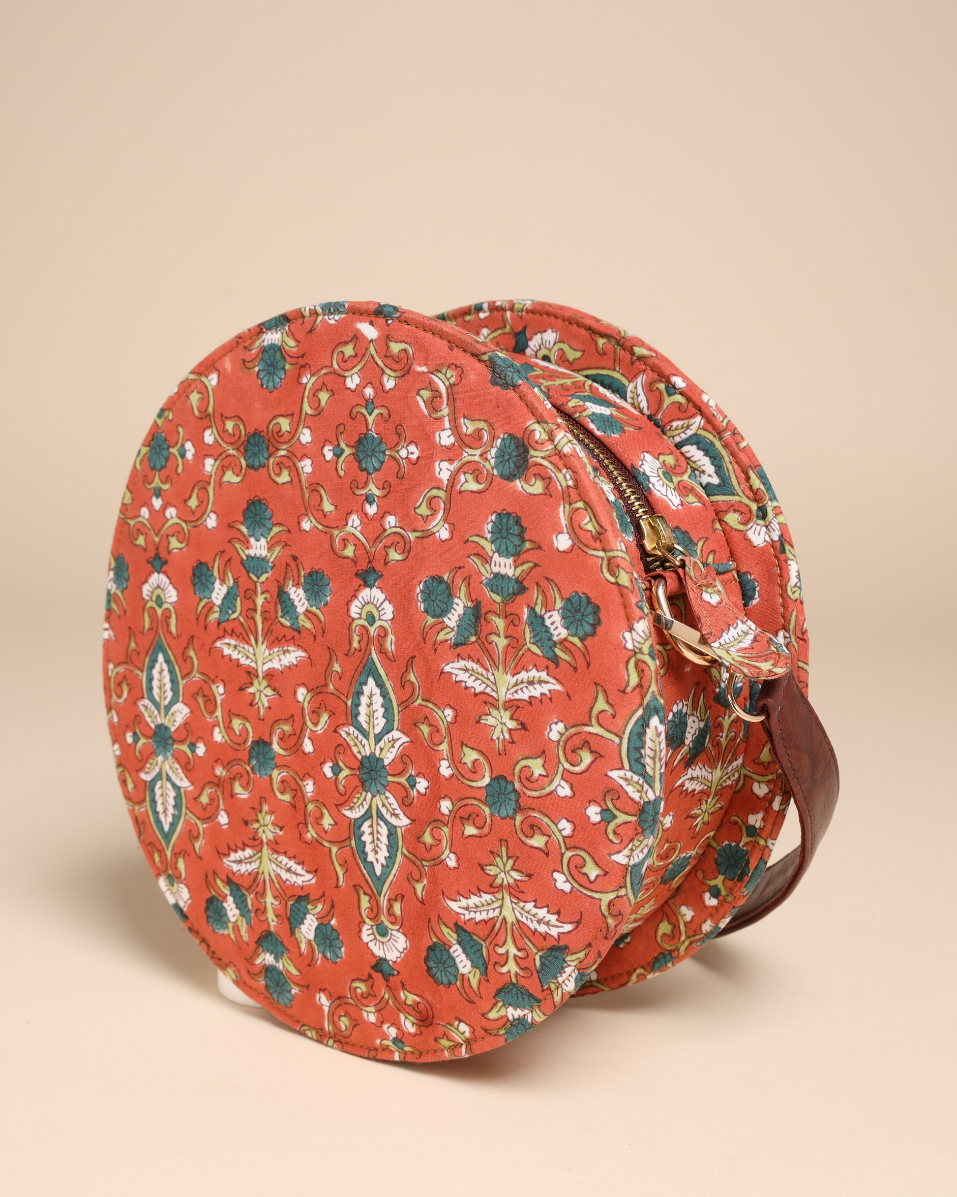 Sienna Cotton Blockprinted Sling Bag Quick Cart